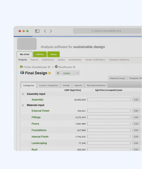 Life Cycle Assessment software