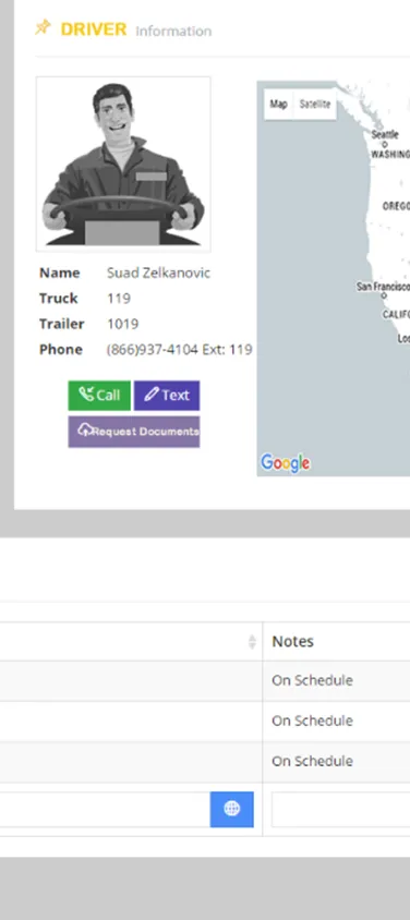 Transportation and Logistics Management System - 01